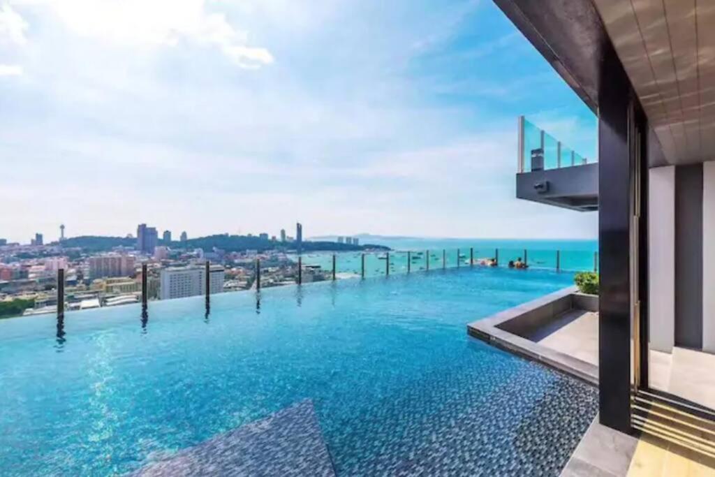 The Base Central Pattaya 2Bed King&Queen Sky Seaview & Infinity Pool ภายนอก รูปภาพ