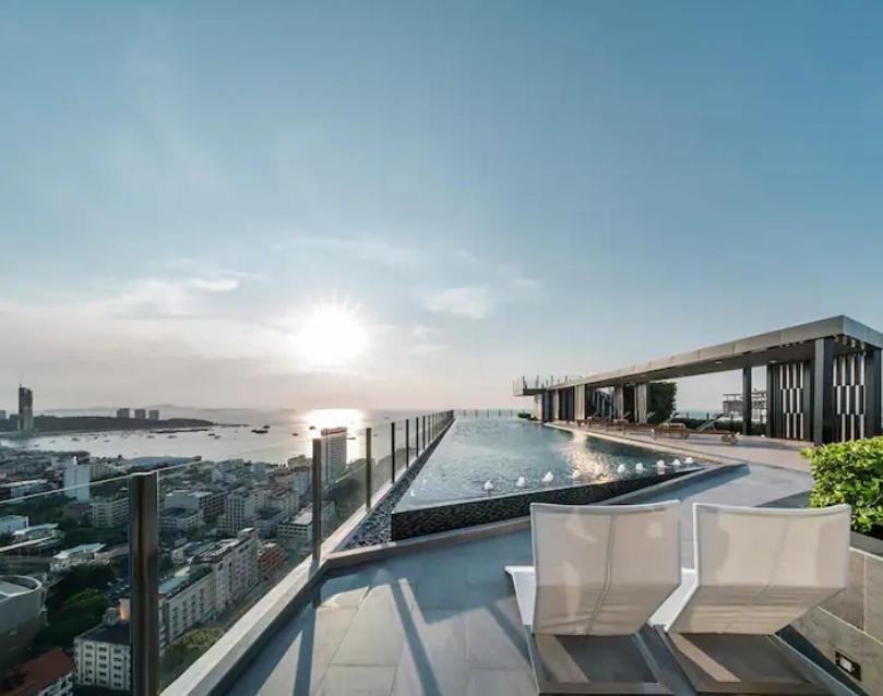 The Base Central Pattaya 2Bed King&Queen Sky Seaview & Infinity Pool ภายนอก รูปภาพ
